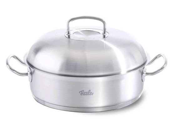 Κατσαρόλα Βαθιά-Πλακερό Original Profi 084-588-28-000/0 28cm Inox Fissler 28cm Ανοξείδωτο Ατσάλι