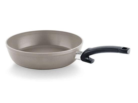 Τηγάνι Αντικολλητικό Ceratal Comfort 159-220-24-100/0 24cm Grey Fissler 24cm Αλουμίνιο