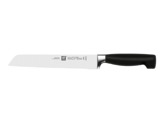 Μαχαίρι Ψωμιού Vier Sterne 31076-201 20cm Black Zwilling Ανοξείδωτο Ατσάλι