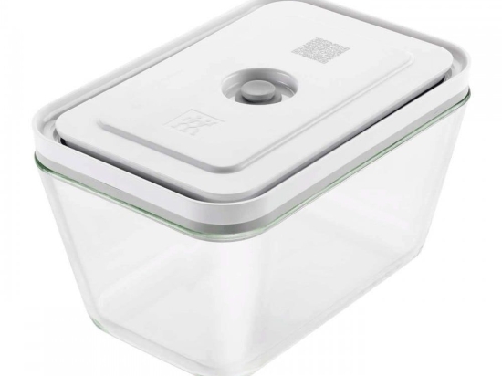Δοχείο Τροφίμων Vacuum L Fresh & Save 36803-300 2Lt/1,6Lt White-Clear Zwilling Γυαλί