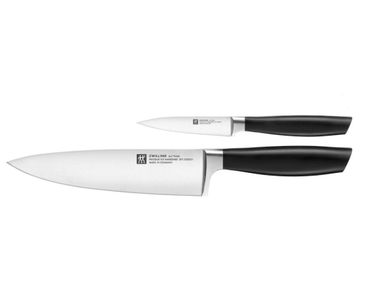 Μαχαίρια All Star (Σετ 2Τμχ) 33780-002 Inox-Black Zwilling Ανοξείδωτο Ατσάλι