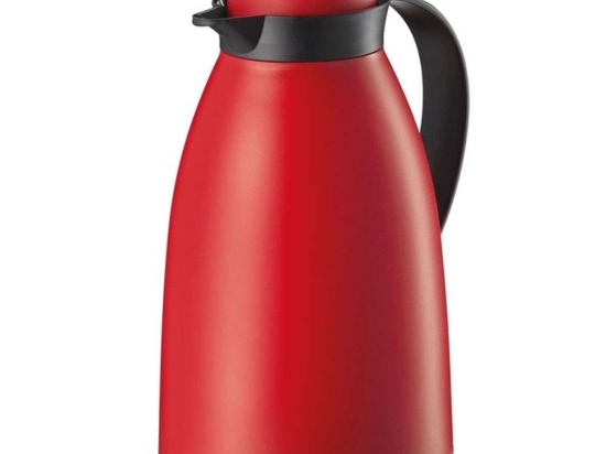 Κανάτα-Θερμός Imola 544343 25,5cm 1lt Red-Black Cilio Γυαλί