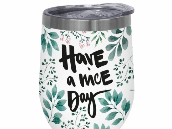 Κούπα - Θερμός Have A Nice Day 604517 350ml Φ9x11,5cm Multi Paperproducts Design