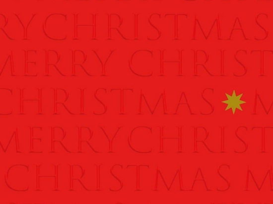 Χαρτοπετσέτες Χριστουγεννιάτικες Christmas Letters 333102727 33x33cm Red Paperproducts Design