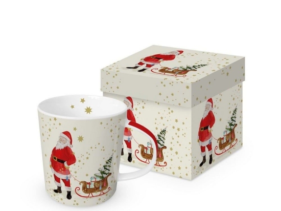 Κούπα Snowflakes & Santa 360302842 350ml Multi Paperproducts Design