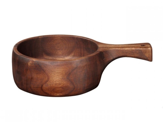 Μπωλ Σερβιρίσματος Με Χερούλι Wood 93911970 31x20cm Dark Brown ASA Selection Ξύλο
