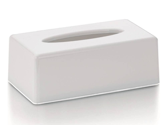 Κουτί Για Χαρτομάντηλα Panno 22347 25,5x14x9cm White Kela Πλαστικό