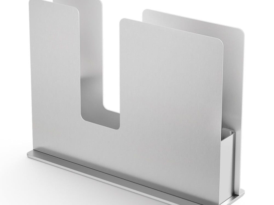 Χαρτοπετσετοθήκη Linu 20261 18x5x13,3cm Inox Zack Ανοξείδωτο Ατσάλι