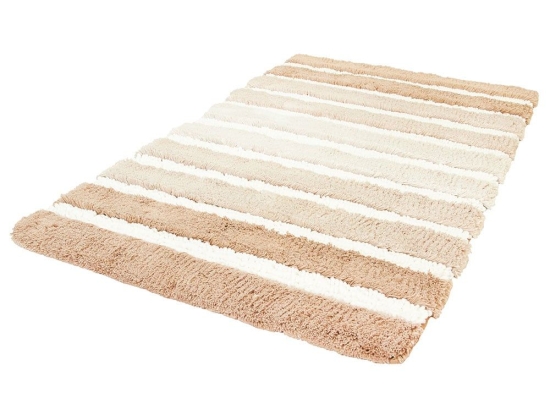 Πατάκι Μπάνιου Phoenix 4045 Taupe Kleine Wolke 60X60 Βαμβάκι-Πολυέστερ