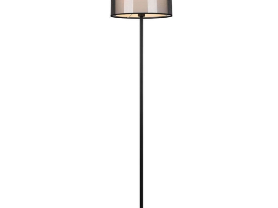 Φωτιστικό Δαπέδου Burton 411400132 35x150cm 1xE27 40W Black-White Trio Lighting