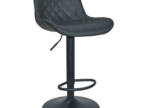 Σκαμπό Μπάρ Bar94 43.2760 Με Αμορτισέρ Black