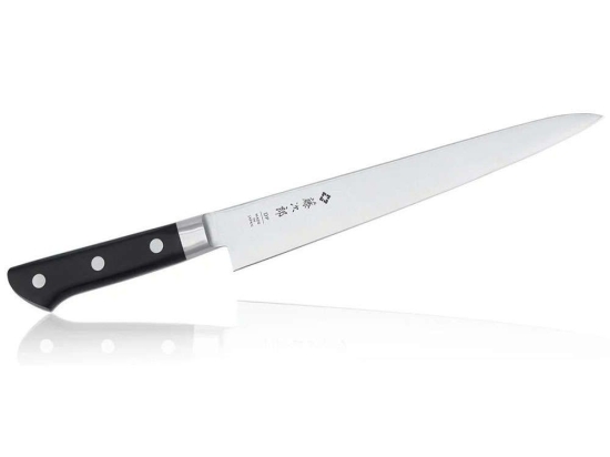 Μαχαίρι Φιλεταρίσματος Classic F-805 24cm Black-Chrome Tojiro Ανοξείδωτο Ατσάλι