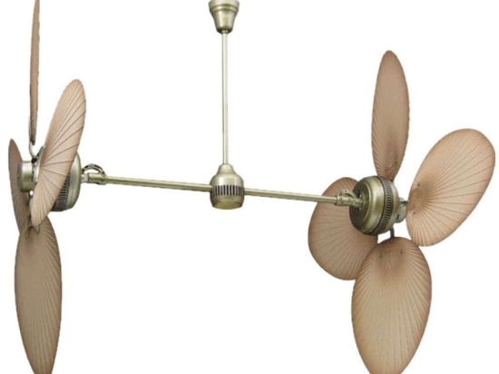 Ανεμιστήρας Οροφής Διπλός 4TS52HAB Φ130cm Beige Aca Διάμετρος 130cm