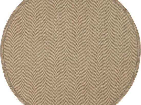 Χαλί Sahara 060A Beige Round New Plan 120X120cm Round