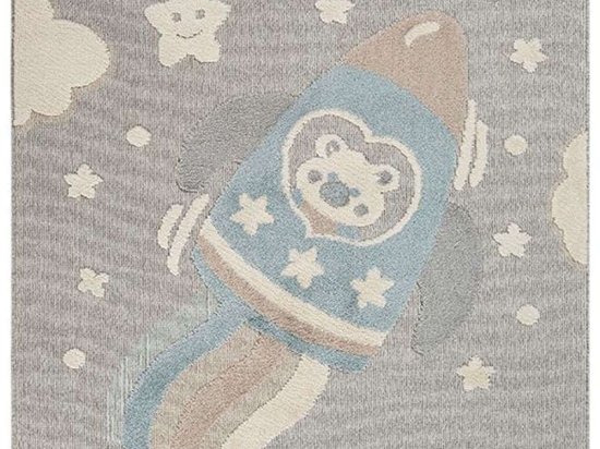 Χαλί Bubbles 110 Ivory-Grey New Plan 160X230cm
