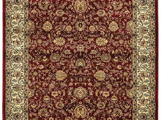 Χαλί Persia 1533 Burgundy Με Κρόσσι New Plan 160X230cm