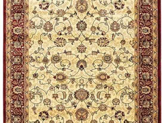 Χαλί Persia 1536 Burgundy Με Κρόσσι New Plan 160X230cm