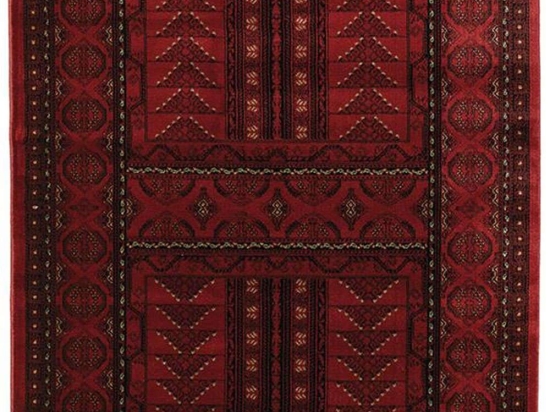 Χαλί Persia 2288 Burgundy Με Κρόσσι New Plan 133X190cm