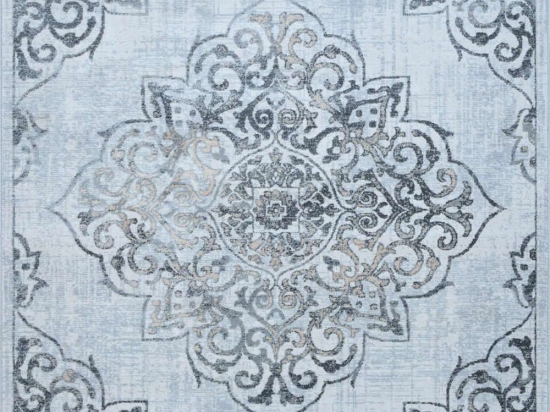 Χαλί Venice 9178ACD Light Grey-Dark Grey Ezzo 200X250cm