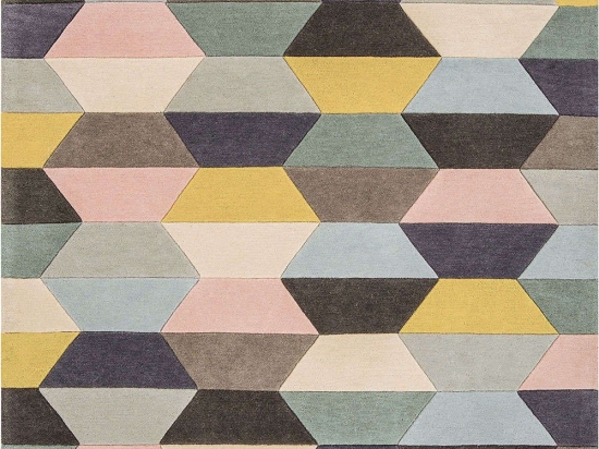 Χαλί Funk Honeycomb Pink-Multi Asiatic London 140X200cm