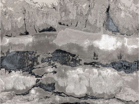 Χαλί Aurora AU05 Quartz Silver-Black Asiatic London 160X230cm