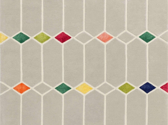 Χαλί Matrix 60 Jewel Grey-Multi Asiatic London 200X300cm