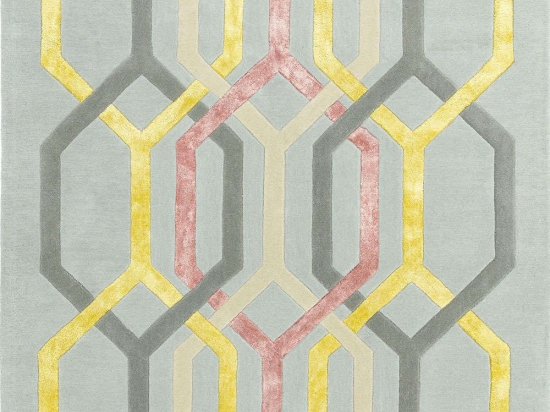 Χαλί Matrix 67 Hexagon Silver Asiatic London 200X300cm