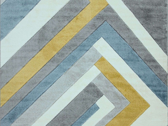 Χαλί Sketch SK09 Linear Grey-Multi Asiatic London 200X290cm