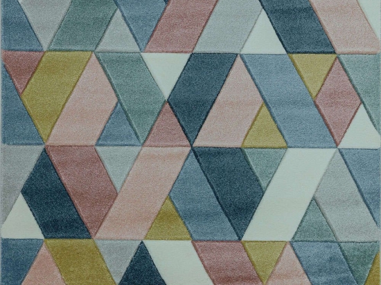 Χαλί Sketch SK02 Rhombus Multi Asiatic London 80X150cm