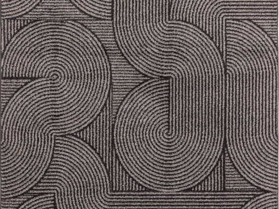 Χαλί Muse MU01 Swirl Charcoal Asiatic London 80X150cm