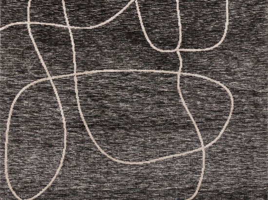 Χαλί Mason Linear Anthracite-White Asiatic London 120X170cm