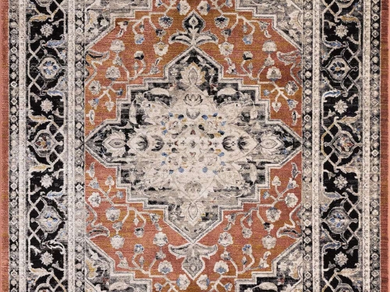 Χαλί Sovereign Medallion Terracotta Asiatic London 240X330cm