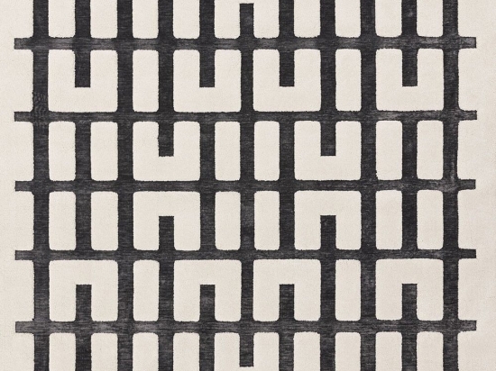 Χαλί Valley Junction Charcoal-Ivory Asiatic London 160X230cm