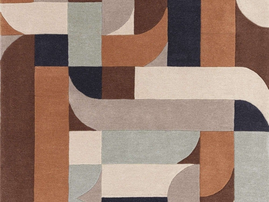 Χαλί Matrix 88 Klotski Terracotta Asiatic London 120X170cm