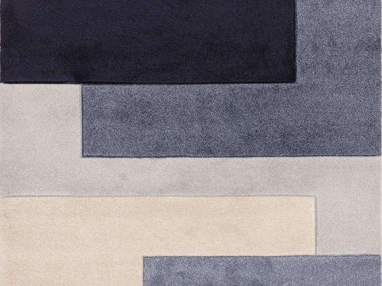 Χαλί Sketch SK13 Blocks Blue Asiatic London 200X290cm