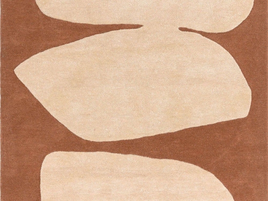 Χαλί Canvas 5 Collage Beige-Rust Asiatic London 120X170cm