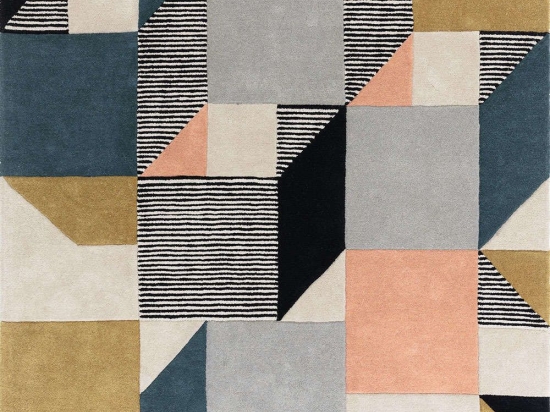 Χαλί Matrix 100 Memphis khaki Asiatic London 160X230cm