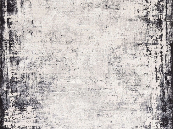 Χαλί Kuza Border Grey Asiatic London 80X150cm