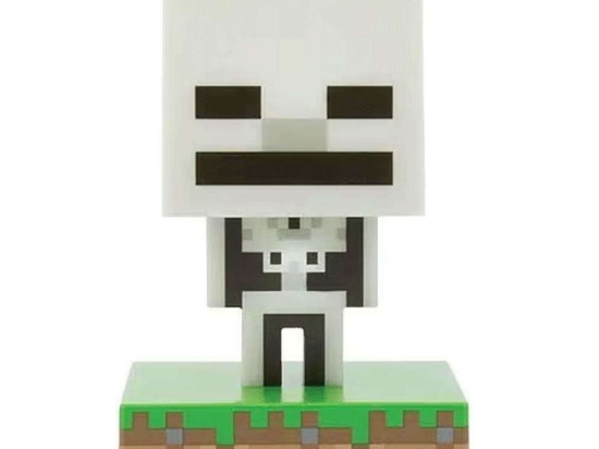 Φωτιστικό Επιτραπέζιο Minecraft - Skeleton Icon PP8999MCF 11cm Multi Paladone