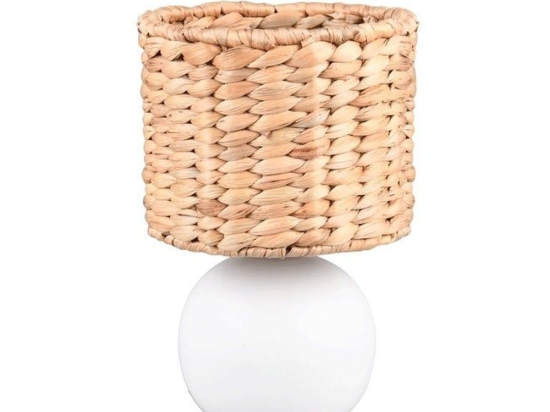 Φωτιστικό Επιτραπέζιο Vina 518900101 18x29cm 1xE27 40W White-Natural Trio Lighting