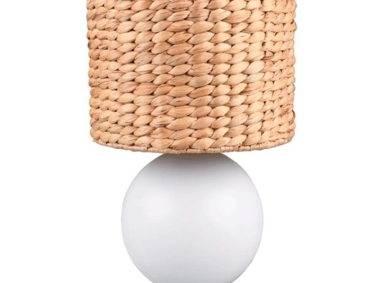 Φωτιστικό Επιτραπέζιο Vina 518990101 28x40cm 1xE27 40W White-Natural Trio Lighting