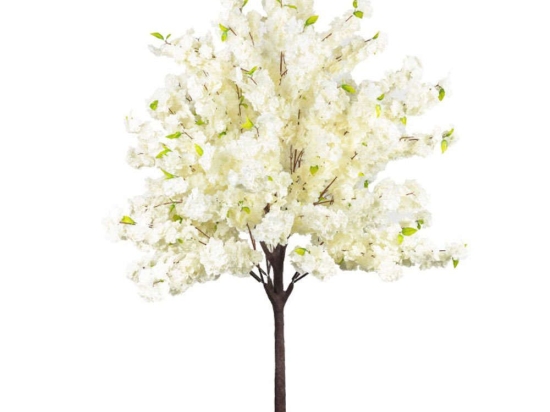 Τεχνητό Δέντρο Ανθισμένο 04-00-22014 180cm Brown-Champagne Συνθετικό Υλικό