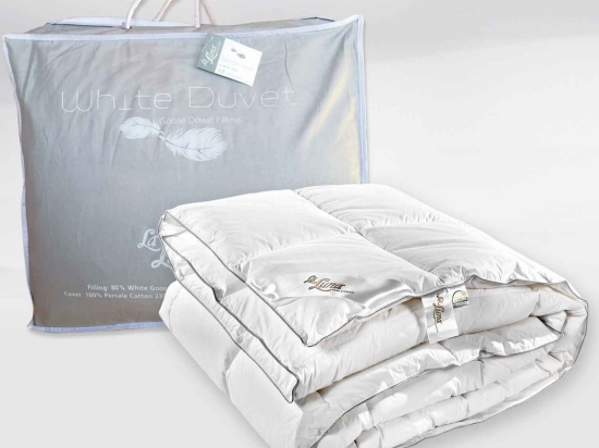 Πάπλωμα The White Down Duvet La Luna Μονό 160x220cm Πούπουλο-Φτερό