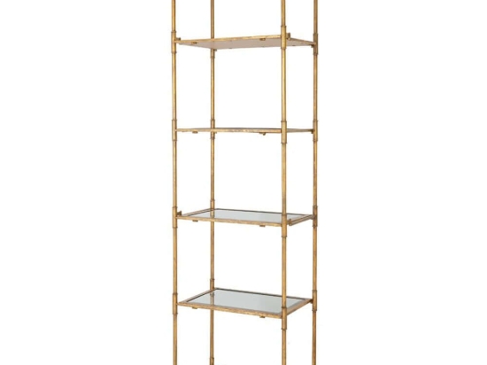 Ραφιέρα Δαπέδου Perisa 82221-DS 50x37x179cm Gold