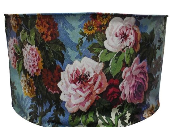 Φωτιστικό Οροφής Βελούδινο “Floral” 3520-3 Ε27 70x70x38cm Multi Supergreens