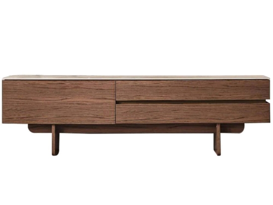 Έπιπλο Τηλεόρασης Stone 783-6412 210x48x60cm Brown
