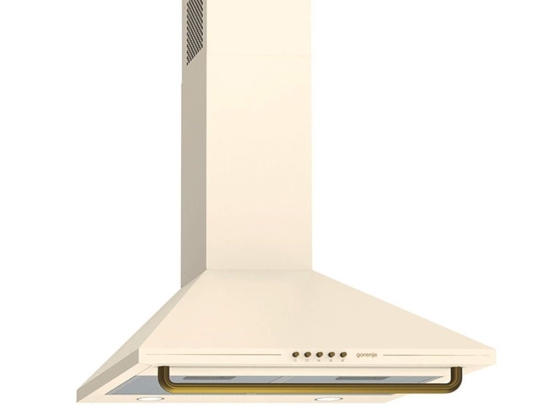 Απορροφητήρας Καμινάδα Classico 065037601 60cm Beige Gorenje Ατσάλι