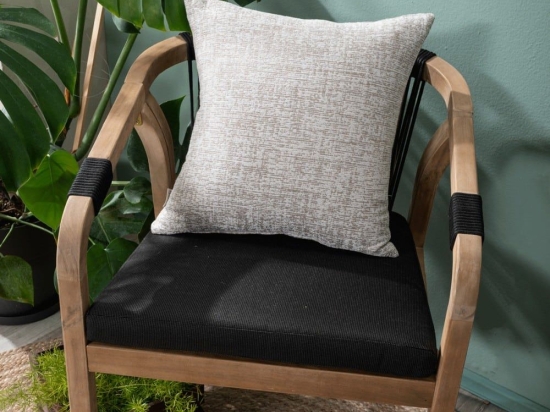 Μαξιλαροθήκη Διακοσμητική Milazzo 02 Beige Teoran 43X43 Βαμβάκι-Πολυέστερ