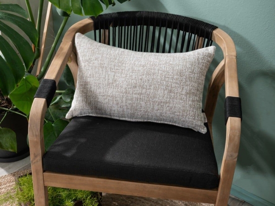 Μαξιλαροθήκη Διακοσμητική Milazzo 02 Beige Teoran 30X50 Βαμβάκι-Πολυέστερ