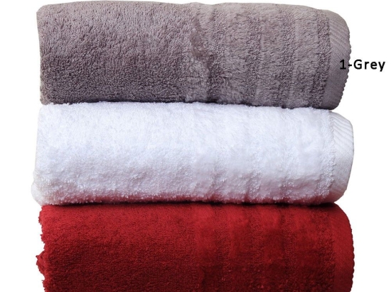 Πετσέτα Spa 1 Grey Anna Riska Σώματος 70x140cm 100% Βαμβάκι